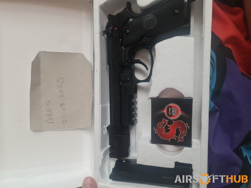 Mixed new pistols - Used airsoft equipment