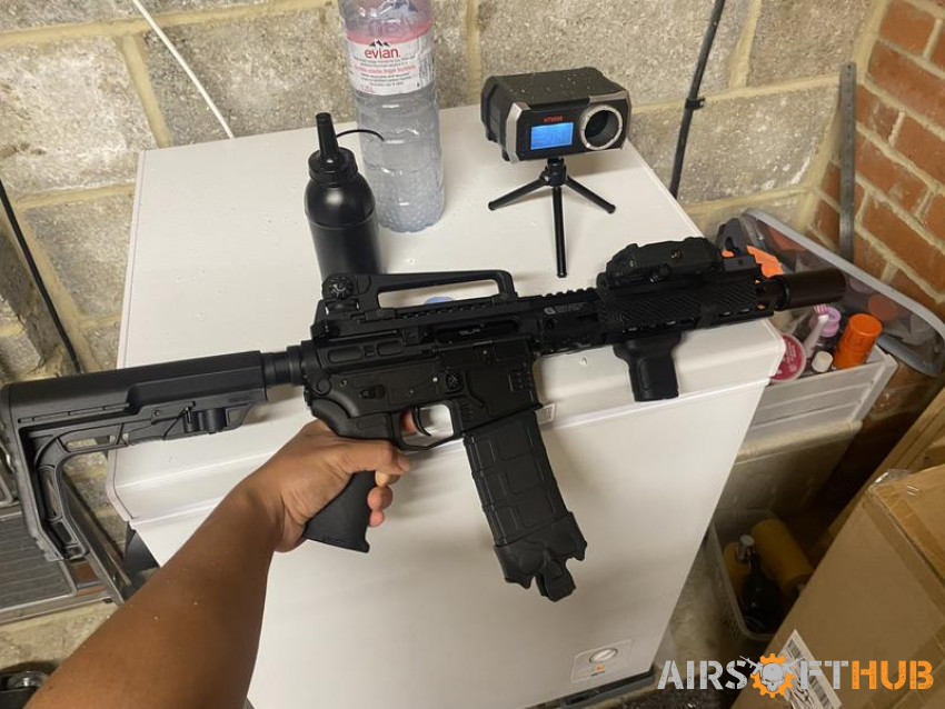 Adult gel Blaster Slr M4 - Used airsoft equipment