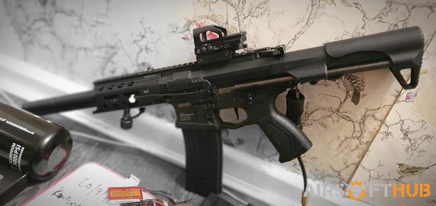 Polarstar 556 fully upgraded h - Used airsoft equipment