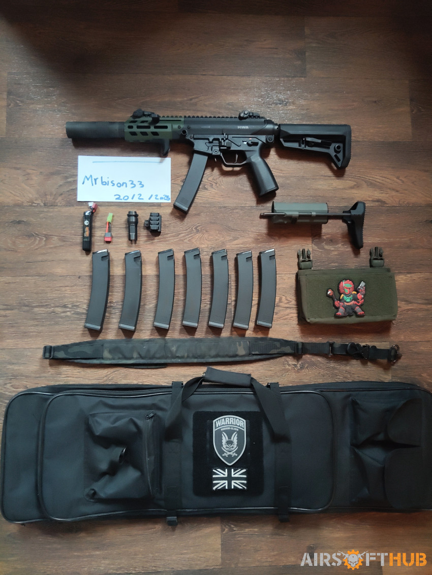 KWA AVA 4 SMG - Used airsoft equipment