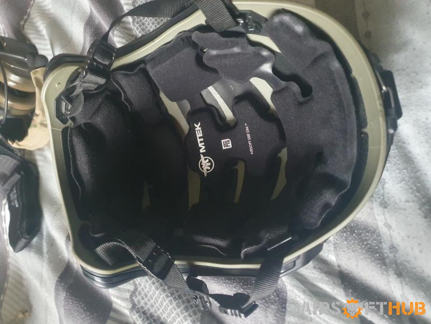 Pts flux helmet - Used airsoft equipment