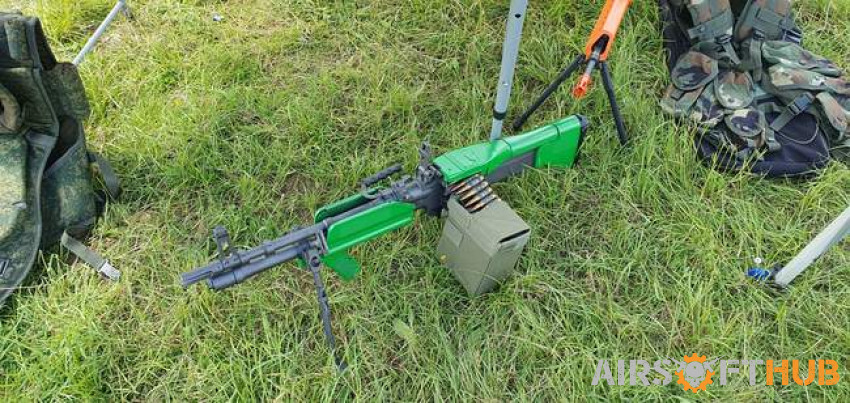 A&K Mk43 / M60 - Used airsoft equipment