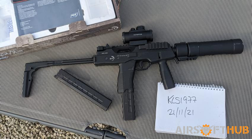 Asg mp9 pacjage - Used airsoft equipment