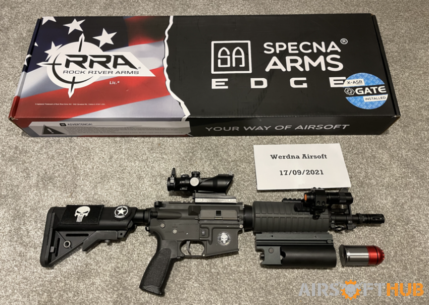 Specna Arms SA-EO2-Gray - Like - Used airsoft equipment