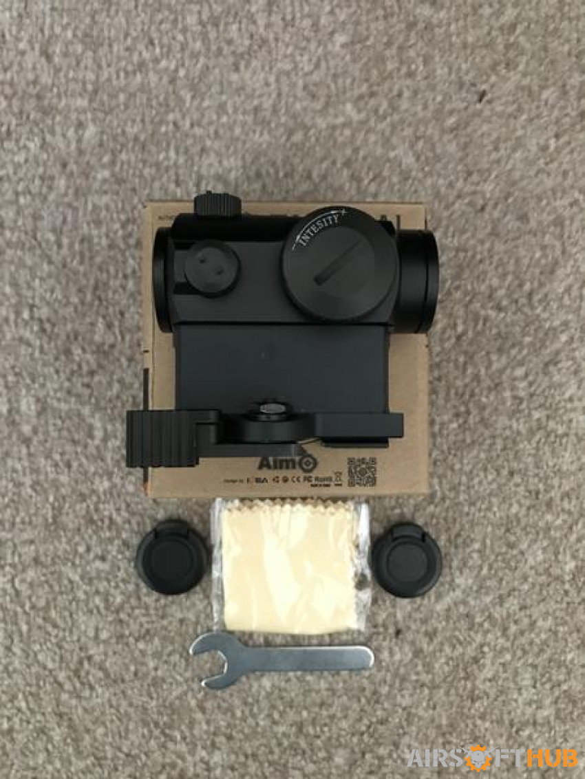 QD Red Dot Scope Green - Used airsoft equipment