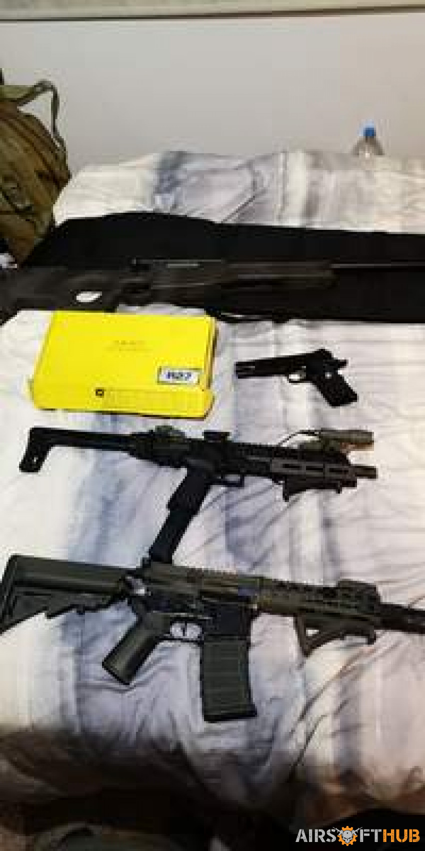 Swaps/Trades for LMG - Used airsoft equipment