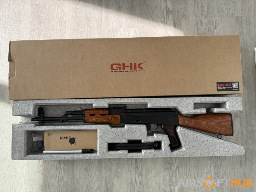 GHK AKM V3 GBBR - Used airsoft equipment