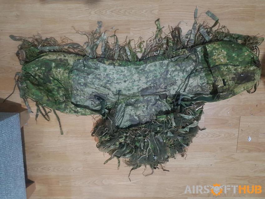 Ataka viper ghillie hood - Used airsoft equipment