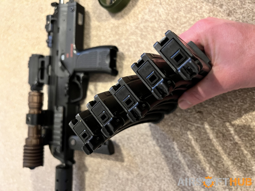 TM MP7 GBB + lots of extras - Used airsoft equipment