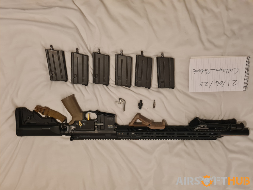 UPGRADEMTR-16 Gold Edition DMR - Used airsoft equipment