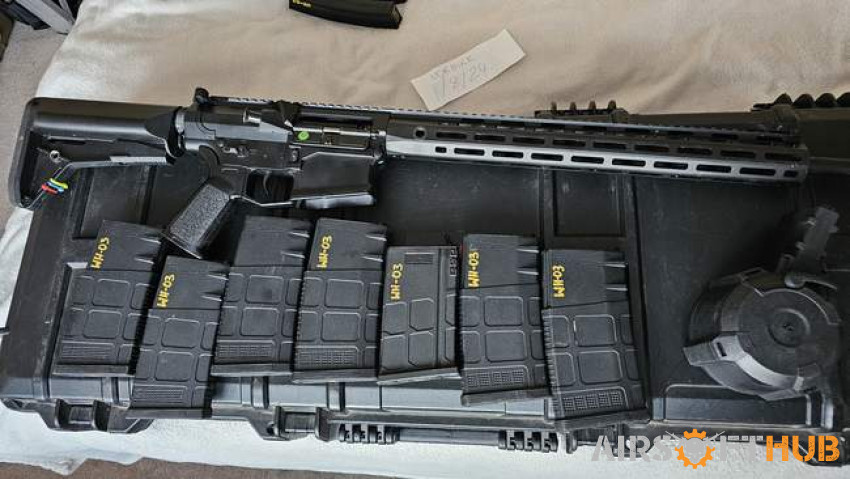 Cyma cm.098b fully upgraded - Used airsoft equipment