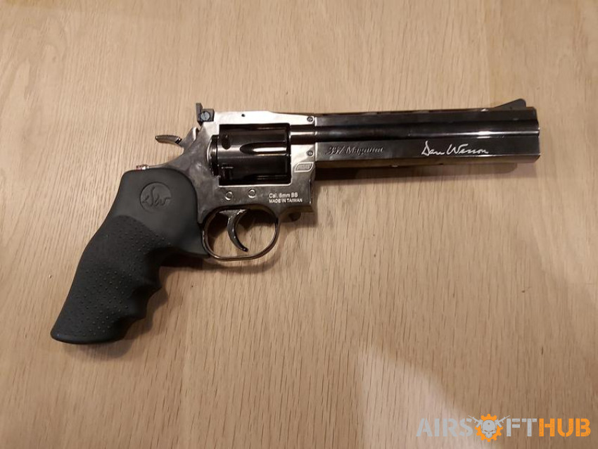 Dan Wesson 715 6 inch revolver - Used airsoft equipment