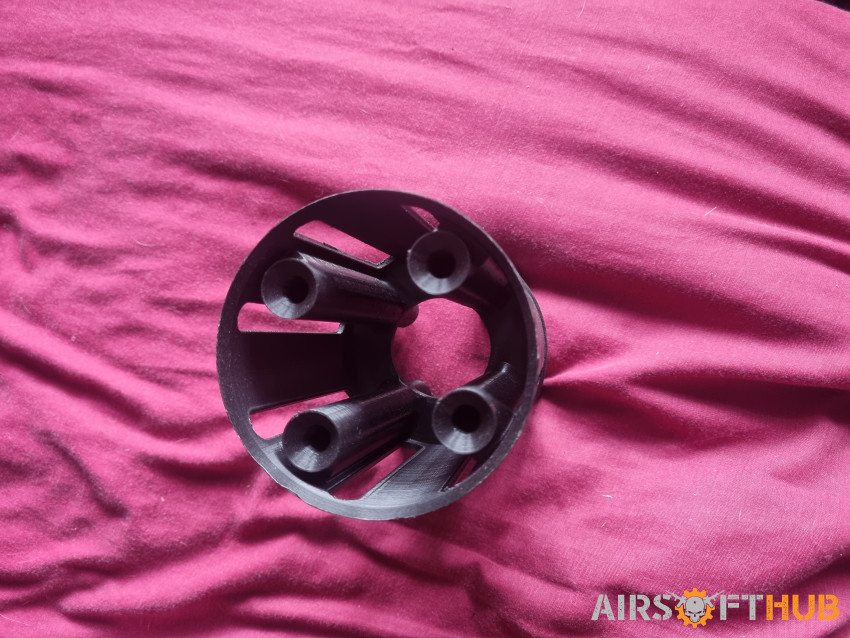 M132 microgun gun flash hider - Used airsoft equipment