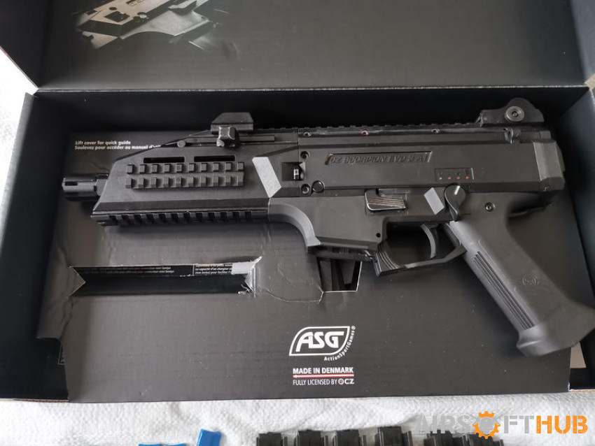 Asg Evo Scorpion 2018 Revision - Used airsoft equipment