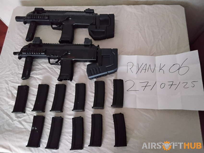 MP7 X2 with 11 mags - Used airsoft equipment