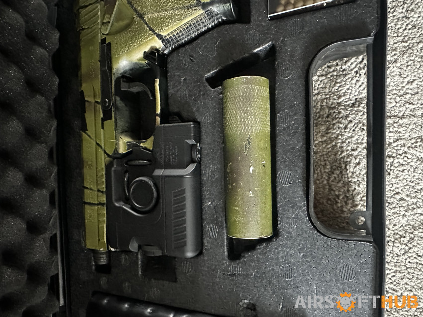 Highly upgraded TM MK23 - Used airsoft equipment