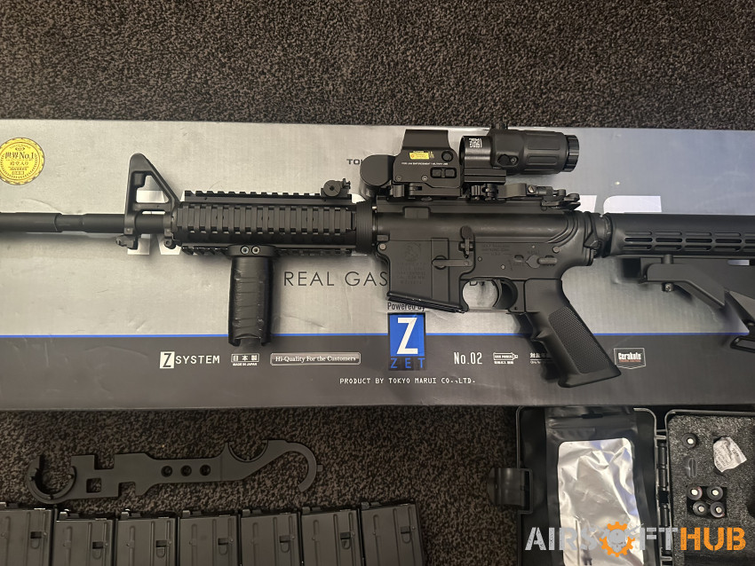 Tokyo Marui M4 Gbbr with mags - Used airsoft equipment