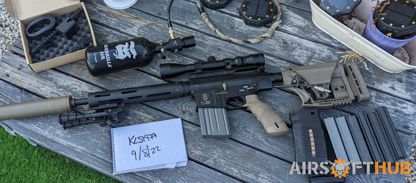 Sr25 hpa bundle - Used airsoft equipment