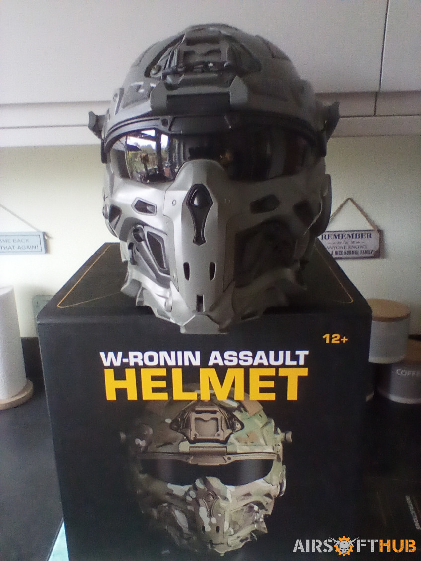 W-Ronin Assault Fast Helmet - Used airsoft equipment
