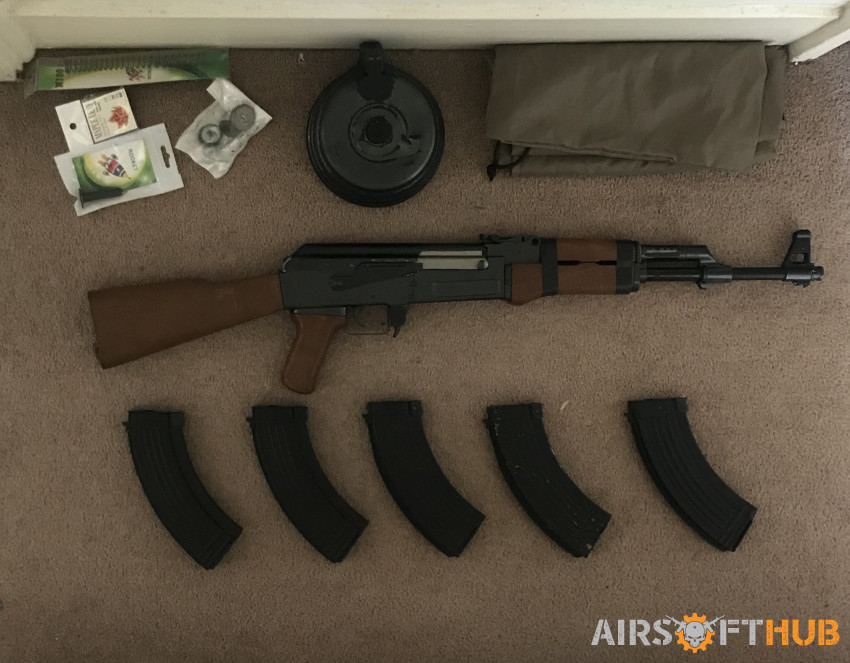 Upgraded Tokyo Marui AK47 - Used airsoft equipment
