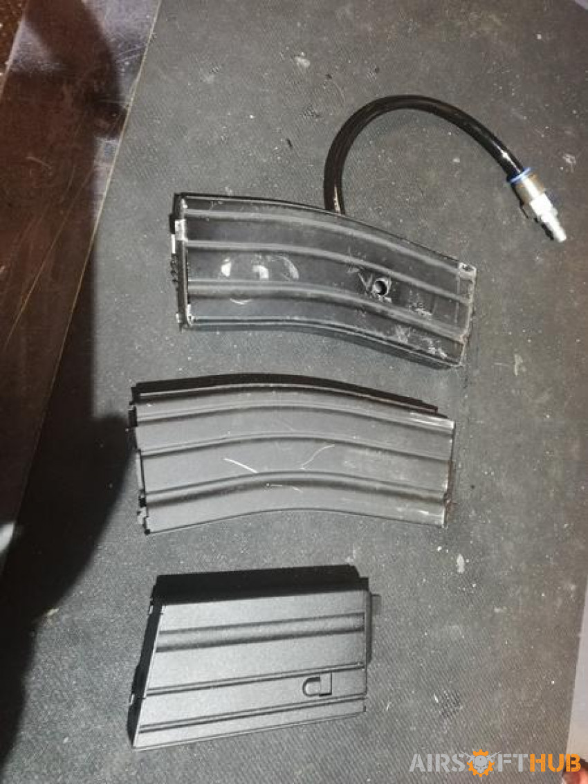 Various gbb m4 mags  high cap - Used airsoft equipment