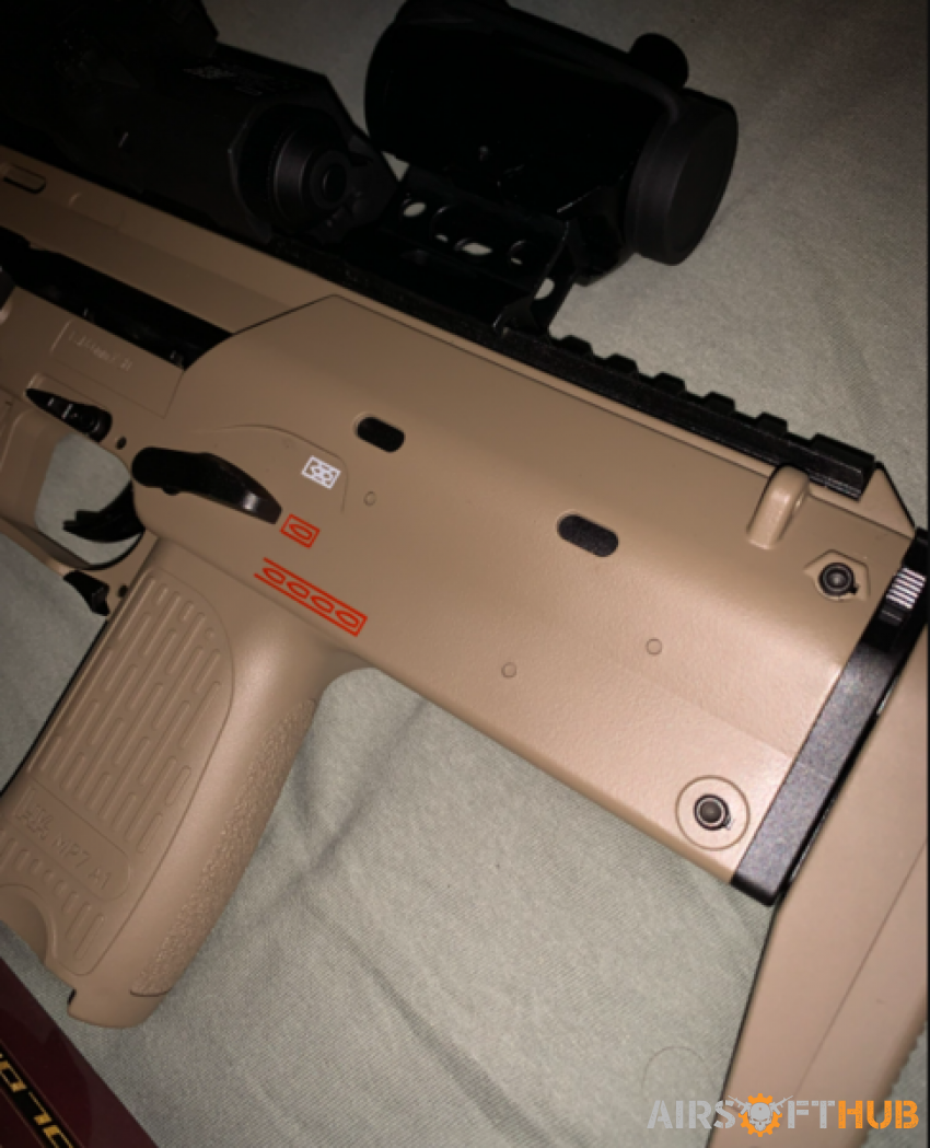 tan TM MP7 GBB NEVER USED - Used airsoft equipment