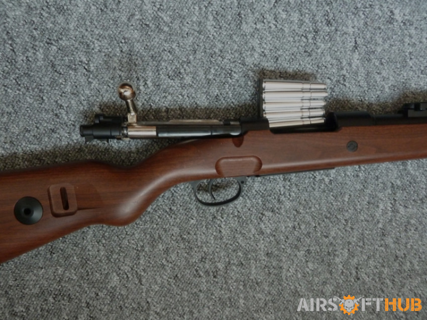 Kar98 spring powered, extras - Used airsoft equipment