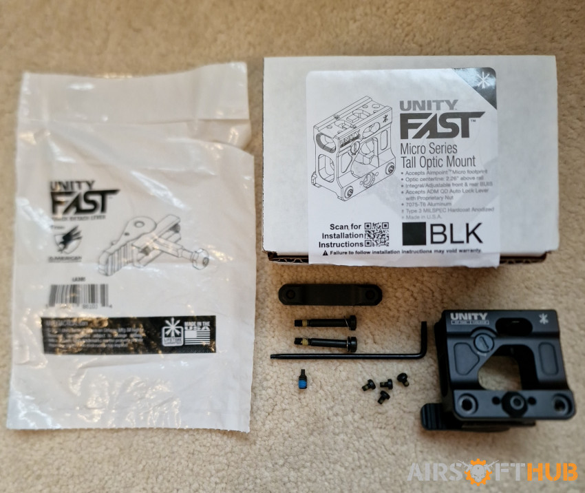 Unity Tactical FAST™ Mount - Used airsoft equipment