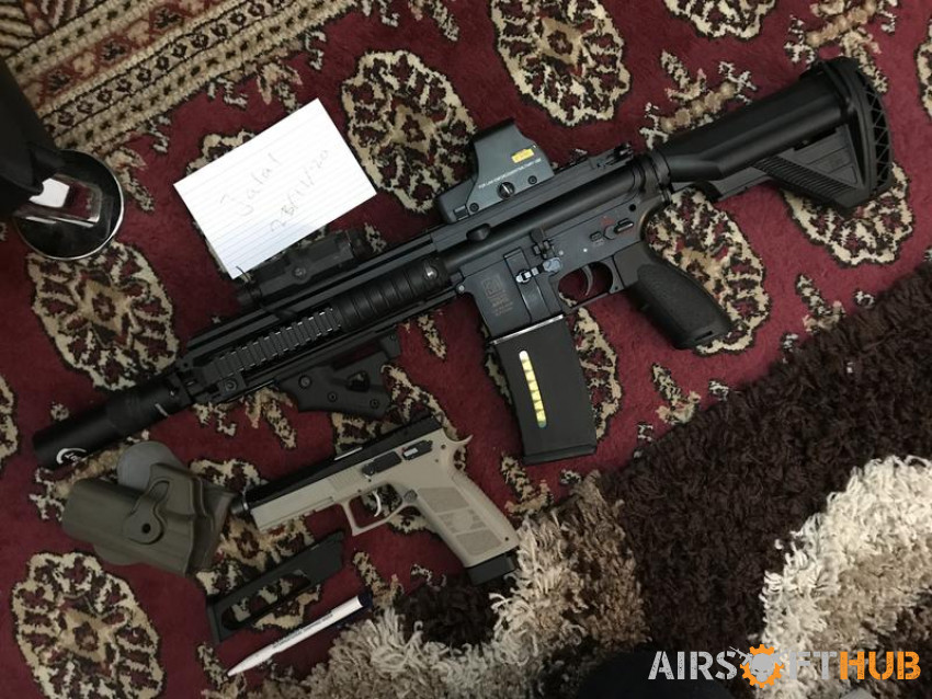 Upgraded 416 - Used airsoft equipment
