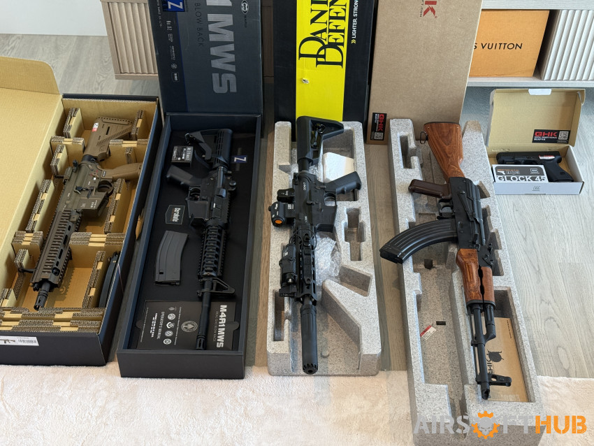 Tokyo Marui M4A1 MWS Z Sistem - Used airsoft equipment