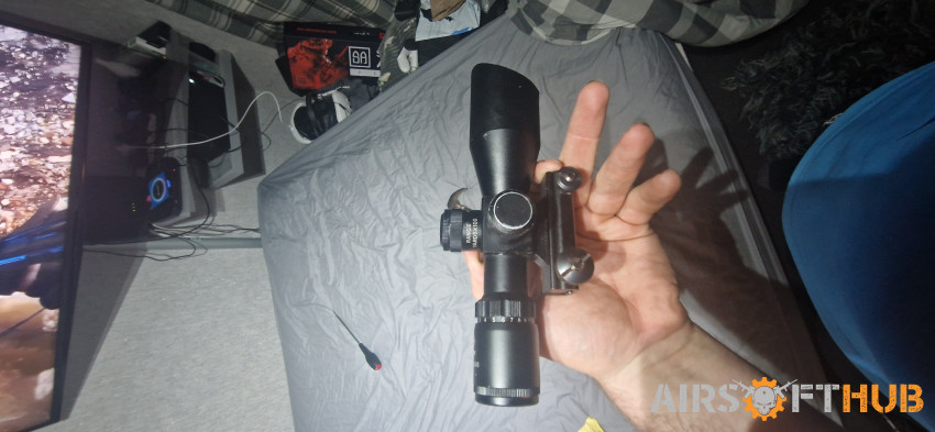 Theta optics 2.5 x 10 scope - Used airsoft equipment