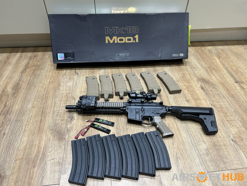 Tm mk18 mod 1 ngrs - Used airsoft equipment