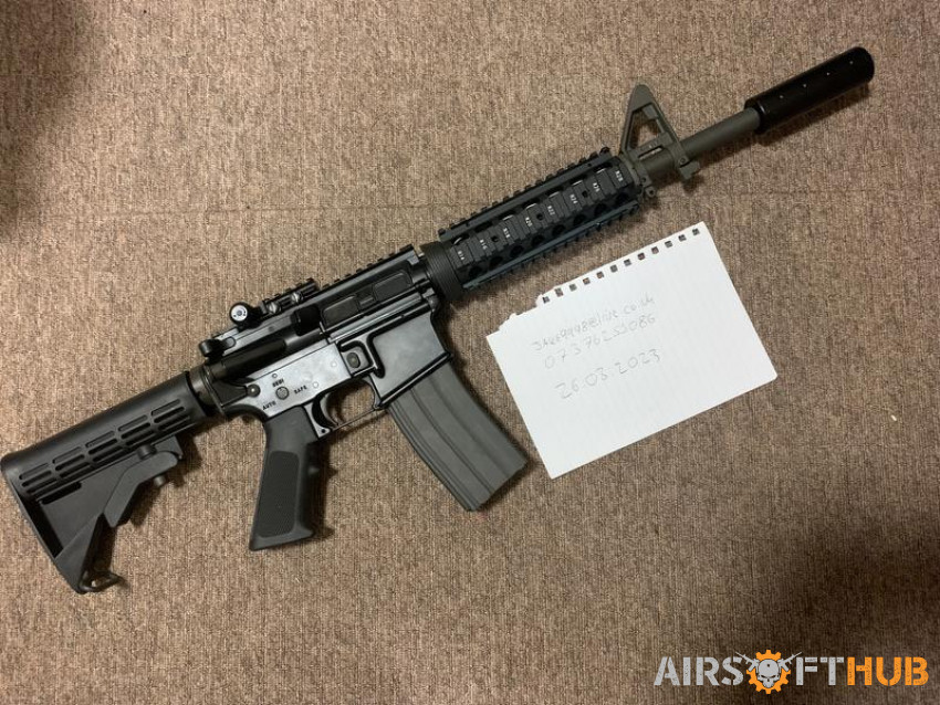GHK M4A1 GBBR - Used airsoft equipment