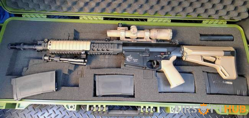 SR25 DMR G&G Knights Armament - Used airsoft equipment
