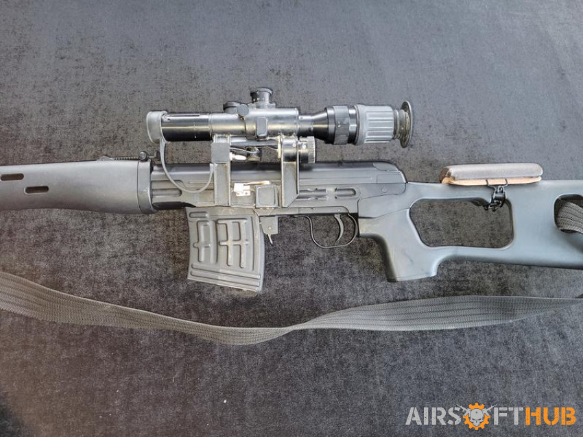 Dragunov Sniper Rifle - Used airsoft equipment