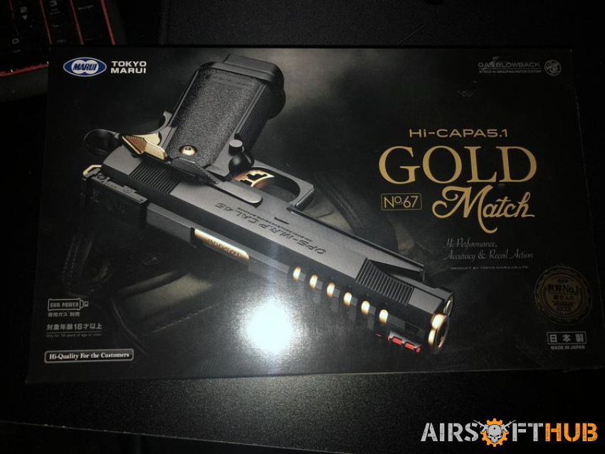 Hi capa Gold match - Used airsoft equipment