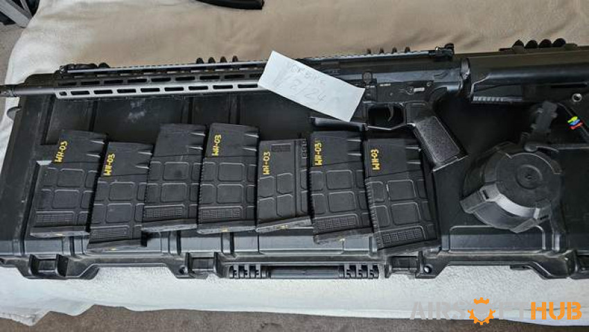 Cyma cm.098b fully upgraded - Used airsoft equipment