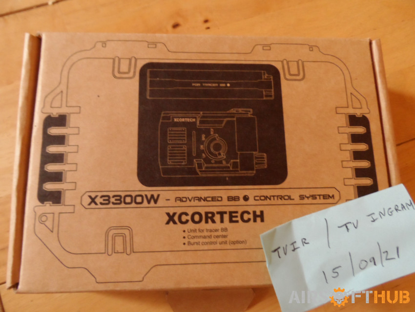 Xcortech X3300W Tracer/PEQ - Used airsoft equipment