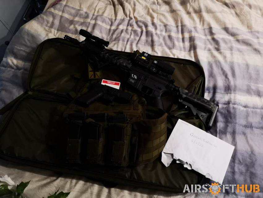 Game ready bundle - Used airsoft equipment