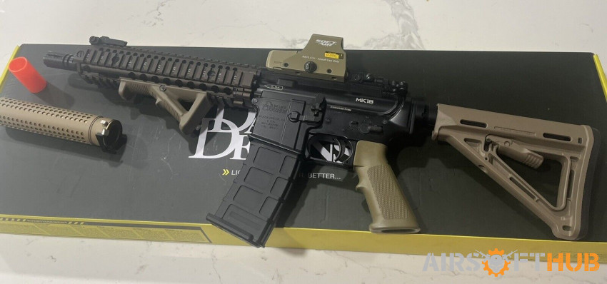 Golden Eagle Licensed MK18 Gbb - Used airsoft equipment