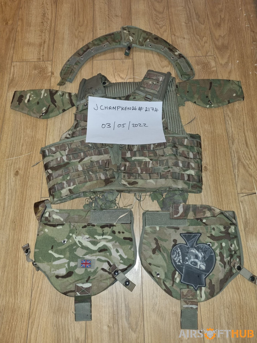 Various airsoft Gear - Used airsoft equipment