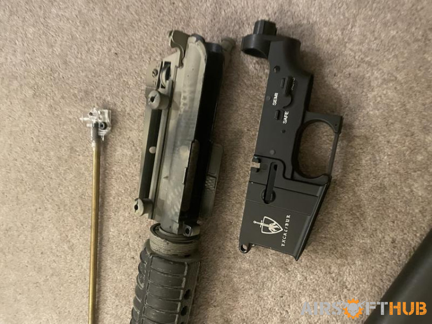 G&G metal M16 parts - Used airsoft equipment