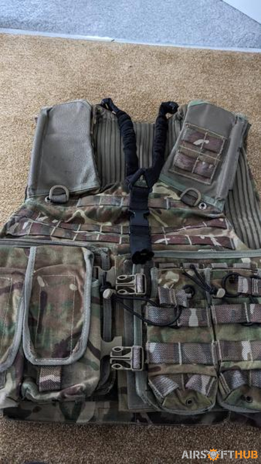Ex army plate carrier mtp - Used airsoft equipment
