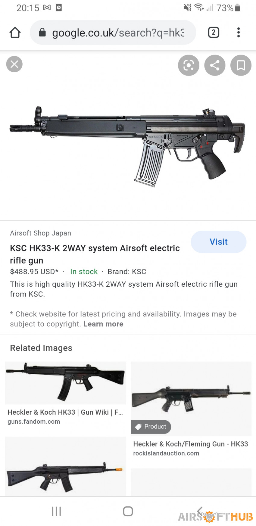 Wanted hk33 - Used airsoft equipment