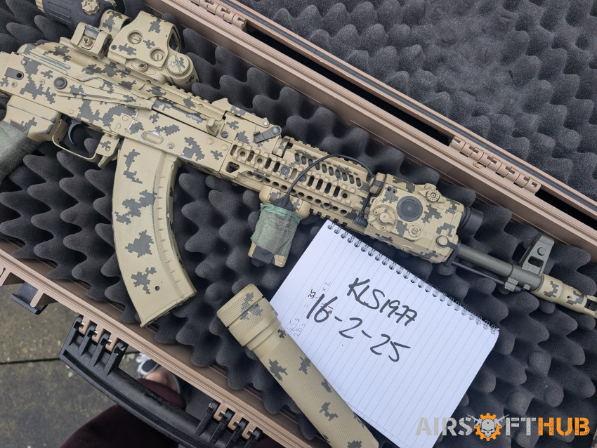 Tokyo marui AK74M hpa package - Used airsoft equipment