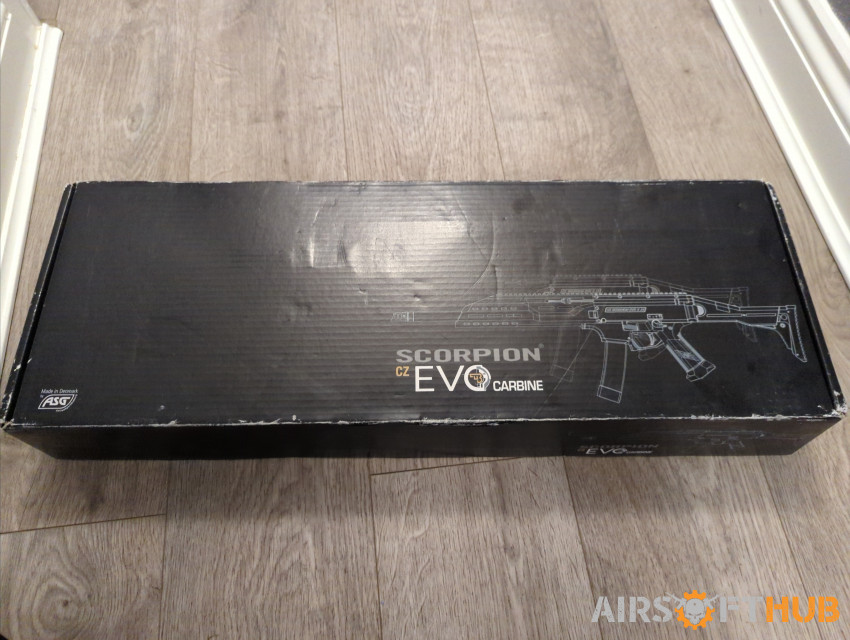 Scorpion Evo carbine - Used airsoft equipment
