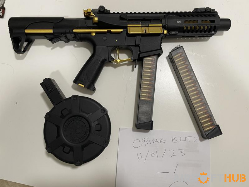 G&G ARP9 stealth gold - Used airsoft equipment