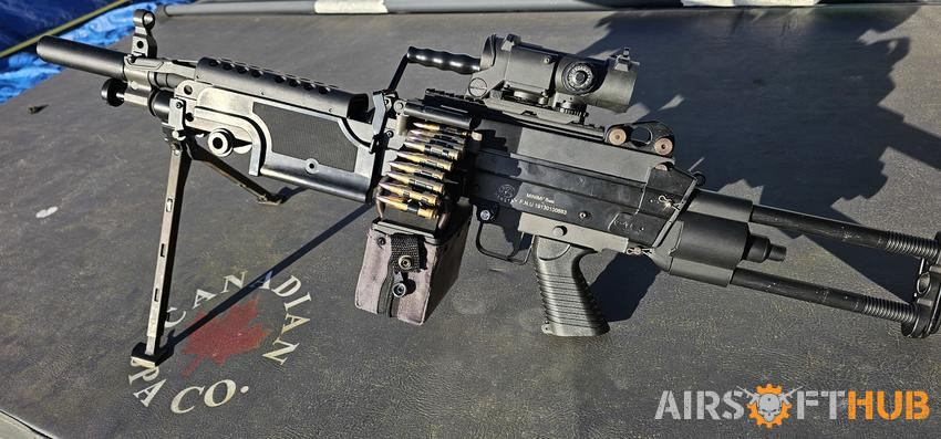 M249 lmg - Used airsoft equipment