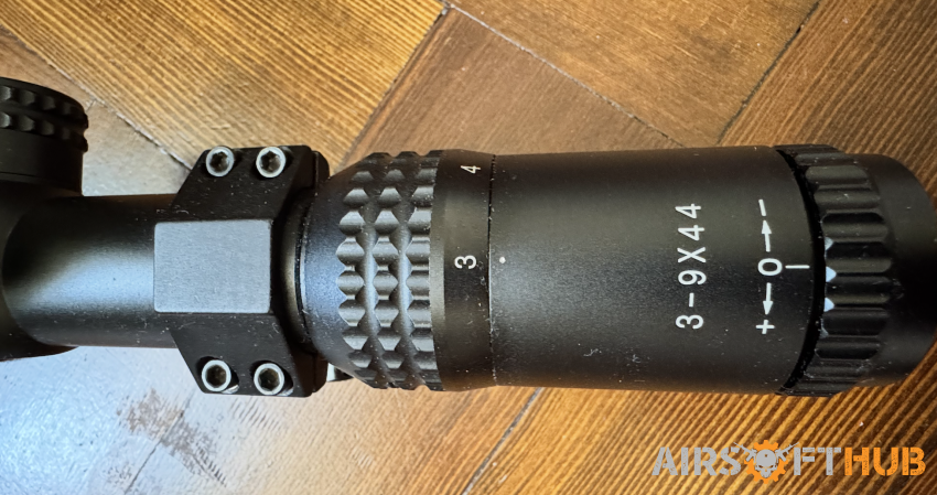 3-9x44 sniper scope - Used airsoft equipment