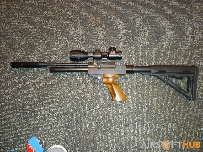 cp2 .22 custom air rifle pisto - Used airsoft equipment